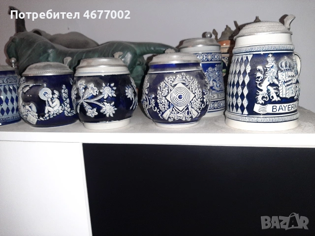 немски бирена халби, снимка 2 - Антикварни и старинни предмети - 53068579