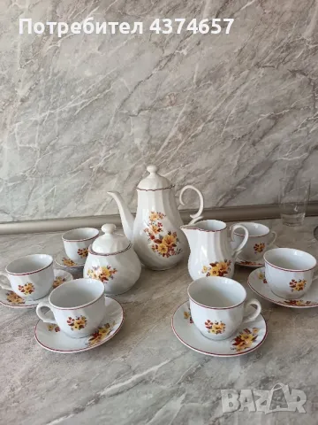 Порцеланов сервиз за кафе 