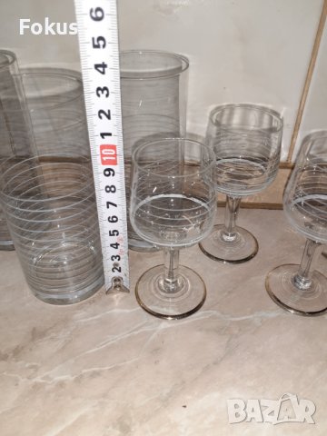 Лот чаши от стъкло, снимка 6 - Антикварни и старинни предмети - 44148903