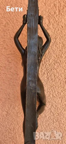 Статуетка на жена - Bronze Garanti Paris, снимка 3 - Антикварни и старинни предмети - 56439568