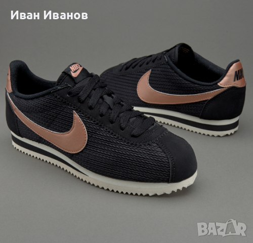 кецове  Nike Classic Cortez Leather Lux  номер 38,5, снимка 5 - Кецове - 36445866