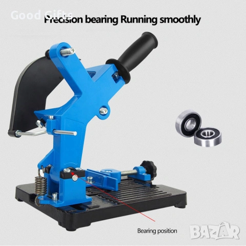 Професионална Стойка за Ъглошлайф (100-150 мм) – Прецизност и Стабилност във Всяко Рязане, снимка 2 - Други инструменти - 53282792