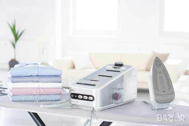 Парна станция Braun CareStyle 7 Pro Център за гладене Парогенератор Професионална Ютия с пара, снимка 4 - Ютии - 42875033