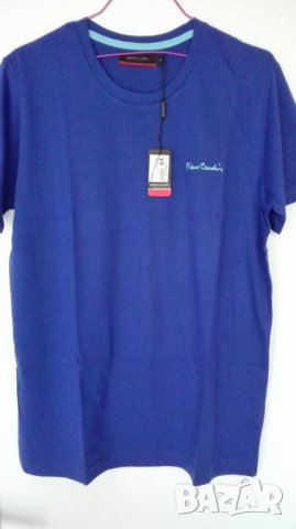 Pierre Cardin мъжка блузка в синьо, снимка 1 - Тениски - 21722883