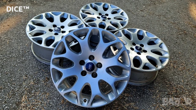 Форд 17 5х108 лети джанти Ford Focus Mondeo Kuga C-Max S-Max. 5x108, снимка 1