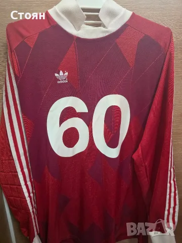 Adidas Germany 1986-1989 ретро фланелка
