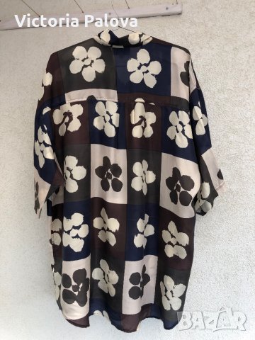 Огромна риза(туника),коприна, снимка 5 - Ризи - 29198607