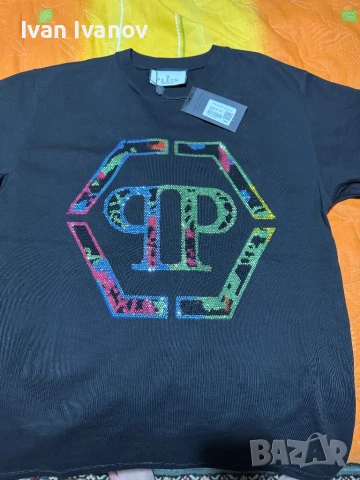 Тениска Philipp Plein, снимка 4 - Тениски - 50769490