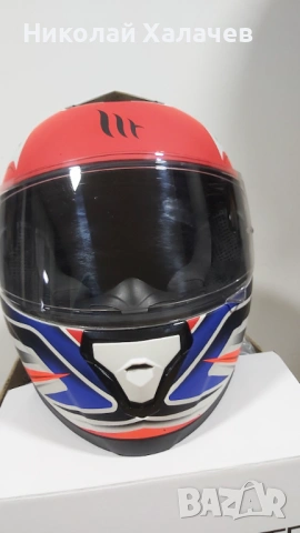 MT Helmets Thunder 3 SV SP-R – каска, размер XS, много запазена, снимка 2 - Аксесоари и консумативи - 54358666