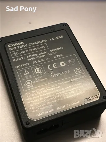 Canon LC-E8E зарядно за фотоапарат, снимка 2 - Фотоапарати - 47539212