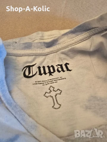 Original 2Pac Tupac Keep Ya Head Up Amaru Entertainment Tee, снимка 4 - Тениски - 50556362