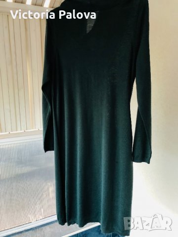 Масленозелена рокля HOSS INTROPIA,нежен меринос 100%, снимка 12 - Рокли - 31715480