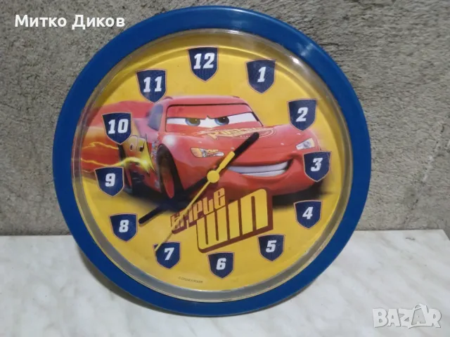 Детски часовник за стена трипле уин, снимка 3 - Мъжки - 48572468