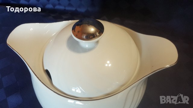 Порцеланов супник -Диамант Разград, снимка 2 - Сервизи - 34182287