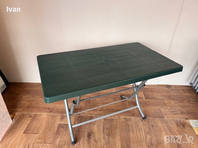 ПРОМО! Ратан пластмасов стол , снимка 5 - Столове - 40352299