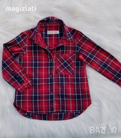 Карирана риза ZARA  3-4 години