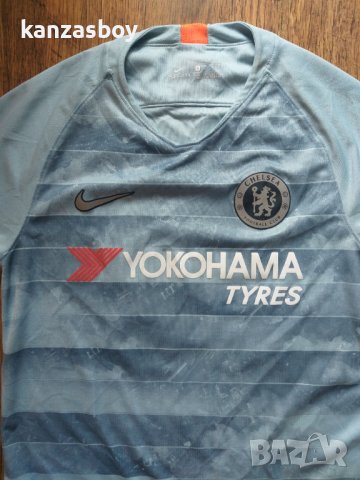 Nike Chelsea FC 18/19 Third Breathe Stadium - страхотна футболна тениска КАТО НОВА, снимка 2 - Тениски - 40645169
