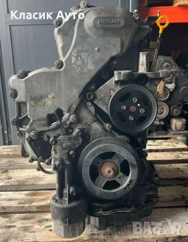 Двигател Nissan Almera 2.2d код:YD22, снимка 2 - Части - 56209581