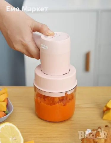 Чопър, Миксер 2 в 1 продукт с две приставки, USB зареждане, снимка 5 - Чопъри и пасатори - 49098665