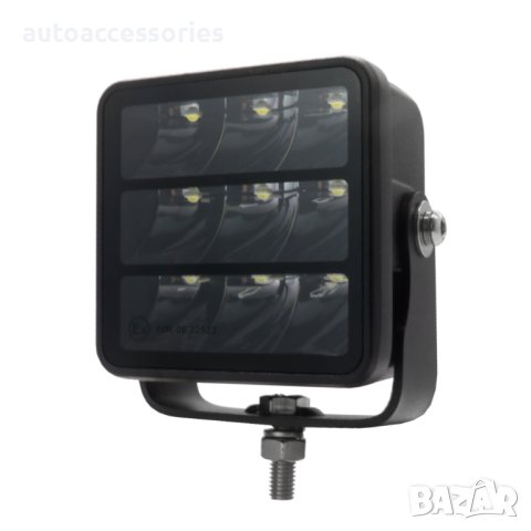 Диоден халогенен фар - три реда - долен монтаж - 45W Osram Led 10-32V 3,4, снимка 1