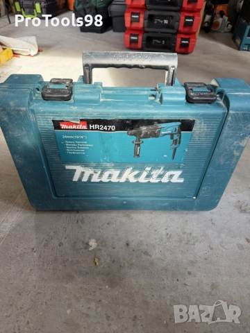 Makita HR2470 перфоратор, снимка 6 - Перфоратори - 56426523