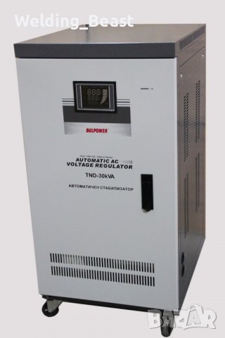 BULPOWER Стабилизатор на ток и напрежение 30KW с лед дисплей, снимка 2 - Генератори - 39484333