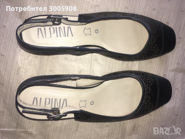 Дамски ортопедични обувки Alpina 36 номер - Естествена кожа   , снимка 2 - Дамски елегантни обувки - 50952533