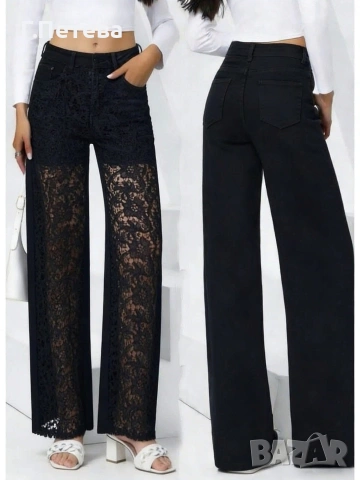 ❌Дънки с дантела 