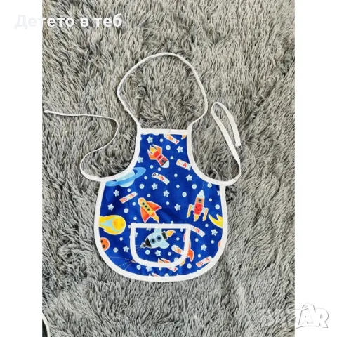 Детска готварска престилка Космос, снимка 1