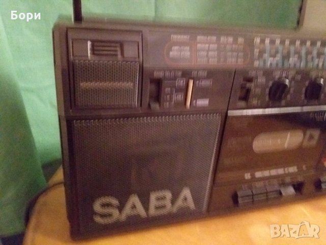 Касетофон SABA, снимка 3 - Радиокасетофони, транзистори - 31894533