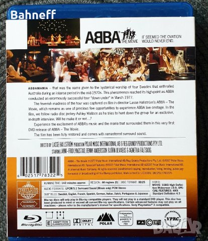 ABBA блурей , снимка 2 - Blu-Ray филми - 44325660