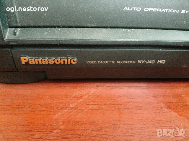 Видео Panasonic , снимка 4 - Плейъри, домашно кино, прожектори - 56267103