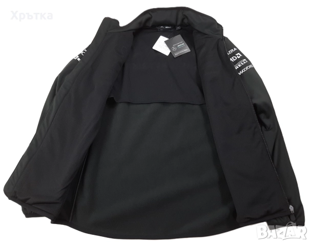 Mercedes AMG F1 Team Softshell - Оригинално мъжко яке р-р S, снимка 12 - Якета - 52935629
