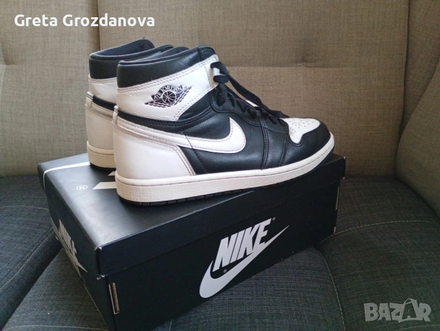 Nike air Jordan 1 high оригинални кецове с оригинална кутия , снимка 2 - Ежедневни обувки - 53123548