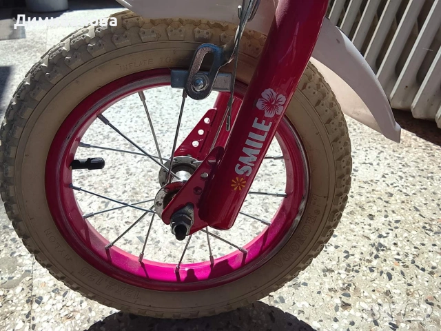 Детски велосипед 12 цола , снимка 2 - Детски велосипеди, триколки и коли - 54275392