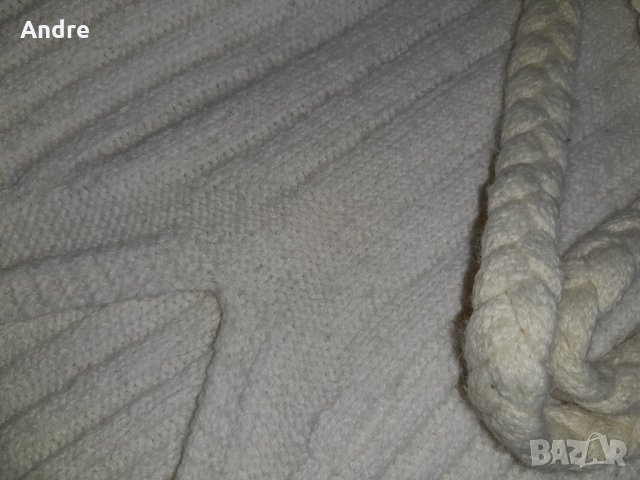 Пуловер-туника с плитка, снимка 3 - Блузи с дълъг ръкав и пуловери - 30373445