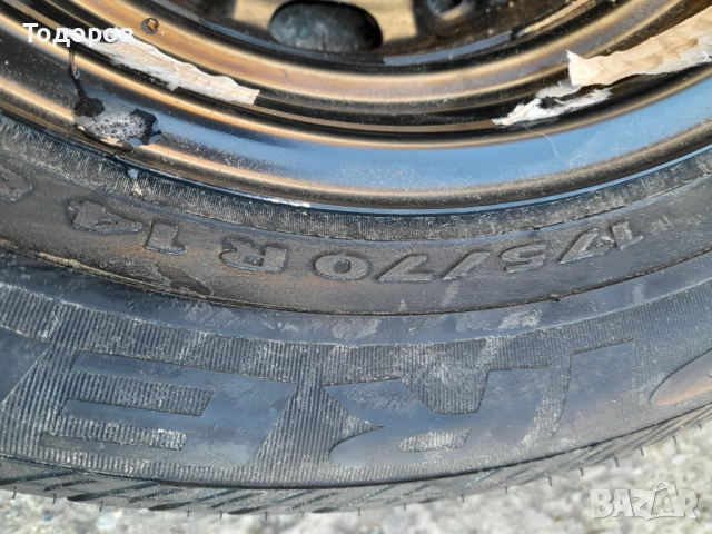 Продава резервна гума за Фолксваген Поло,Шкода Фабия,14 цола,5х100, снимка 4 - Гуми и джанти - 52814950