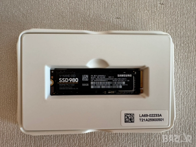 SSD Samsung 980 500 GB, снимка 4 - Твърди дискове - 52265084