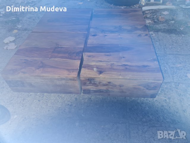 Дървена маса, снимка 4 - Маси - 30708959
