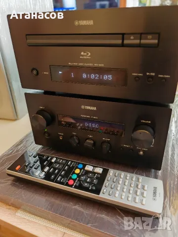 Yamaha R 840 усилвател с тунер и BD-940 Blu-ray плейър и дистанционно , снимка 6 - Ресийвъри, усилватели, смесителни пултове - 48832322