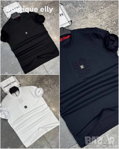 мъжка тениска в черно