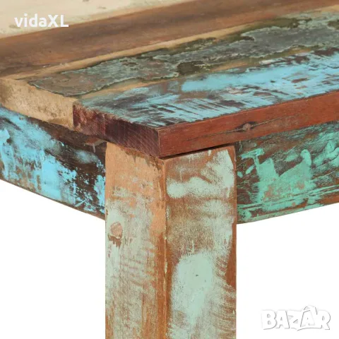 vidaXL Трапезна маса, 82x80x76 см, регенерирано дърво масив, снимка 3 - Маси - 56147135
