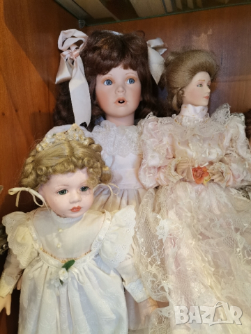 Колекция от 10 порцеланови кукли, снимка 11 - Колекции - 44686248