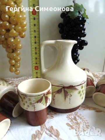 Сервиз за ракия, снимка 5 - Сервизи - 52482483