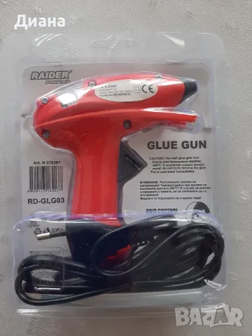 Пистолети за силикон /поялници за топло лепене/ със силиконова пръчка, снимка 6 - Други - 44732861