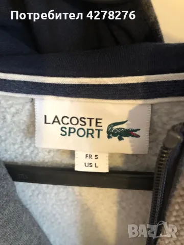 Качулка Lacoste L, снимка 3 - Спортни дрехи, екипи - 49281712