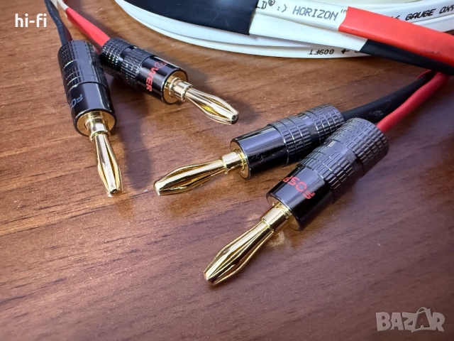WireWorld Horizon / Кабели за тонколони, снимка 6 - Тонколони - 52002107