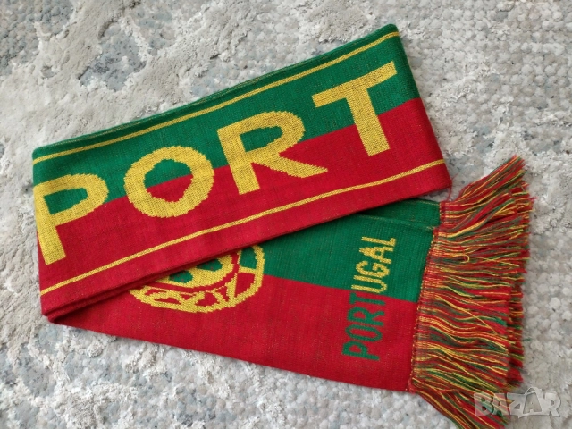 оригинален шал от Португалия за фенове , снимка 4 - Фен артикули - 51896281