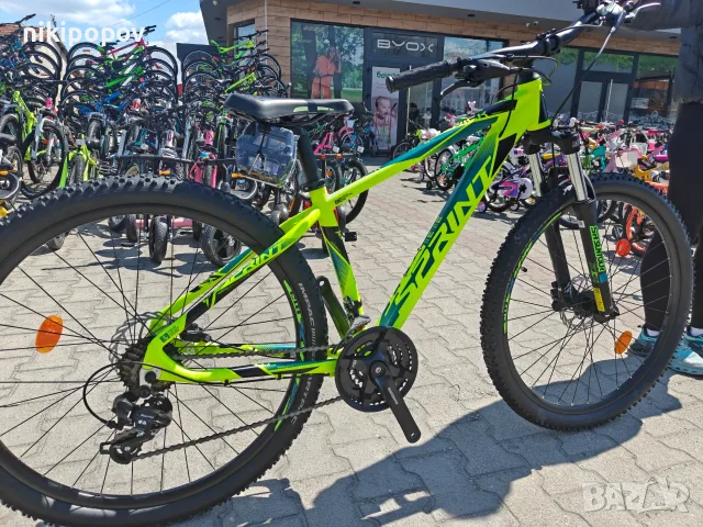 Промо велосипед 27.5" Sprint MAVERICK жълт, снимка 11 - Велосипеди - 56070635