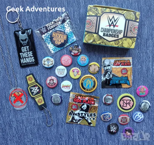 WWE Екшън Колекционерски Фигурки Кеч Pro-Wrestling Аксесоари Cena HHH, снимка 3 - Колекции - 46483918